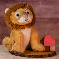 stuffed 15 in huggable lion