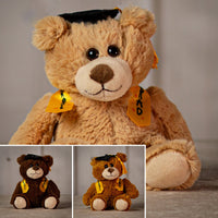 6" Graduation Bear Trio