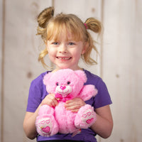 8.5" Red & Pink Valentine Bear Duo