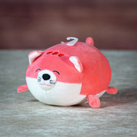 6 in stuffed smoochy pal pink seal