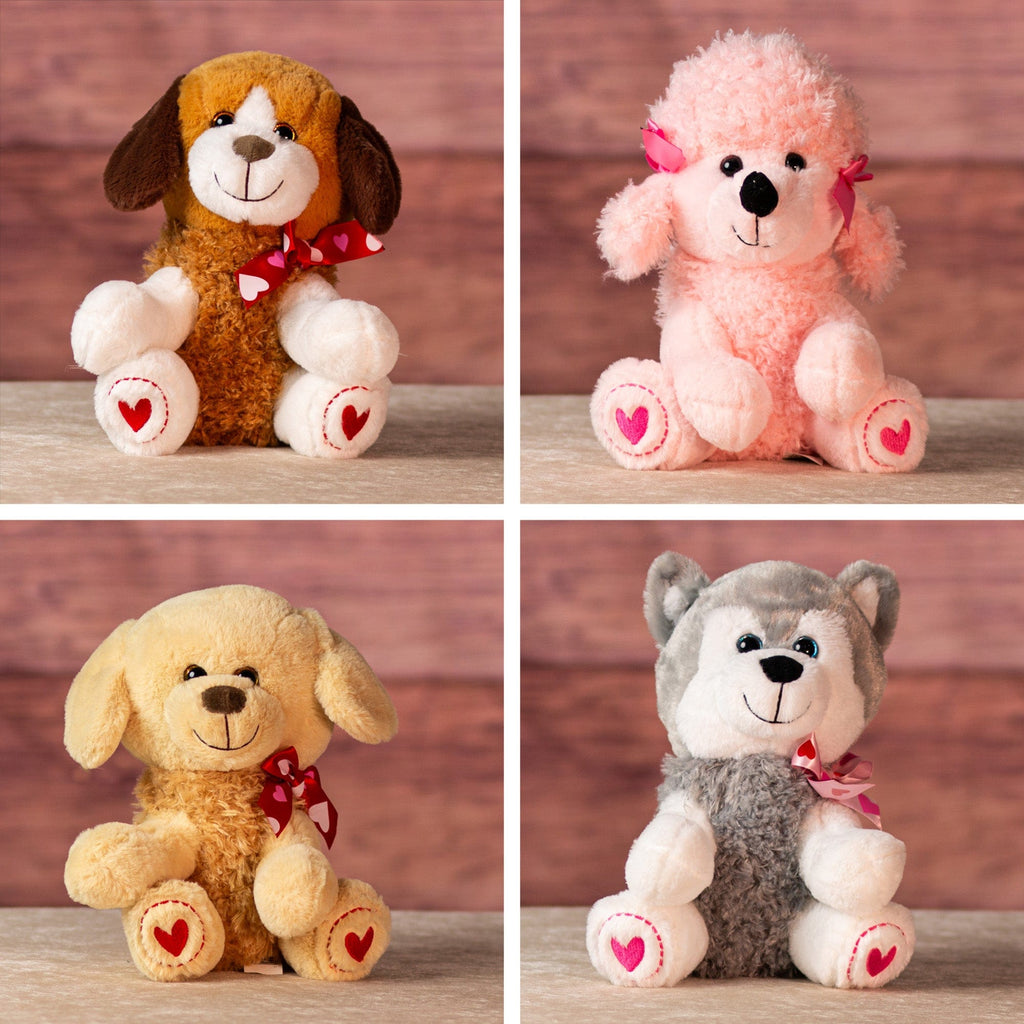 10" Puppy Valentine Quartet