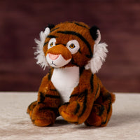 6.5 in stuffed tiger 