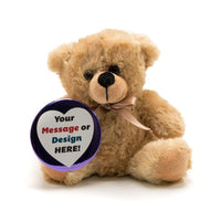 Wholesale Stuffed Animals -  Purple Heart Custom-Printed Button for any Stuffed Animal (Bear not Included)  -  B1000
