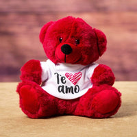 te amo custom shirt for stuffed bear