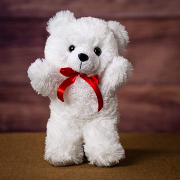 14" Everyday Bear Bunch — White