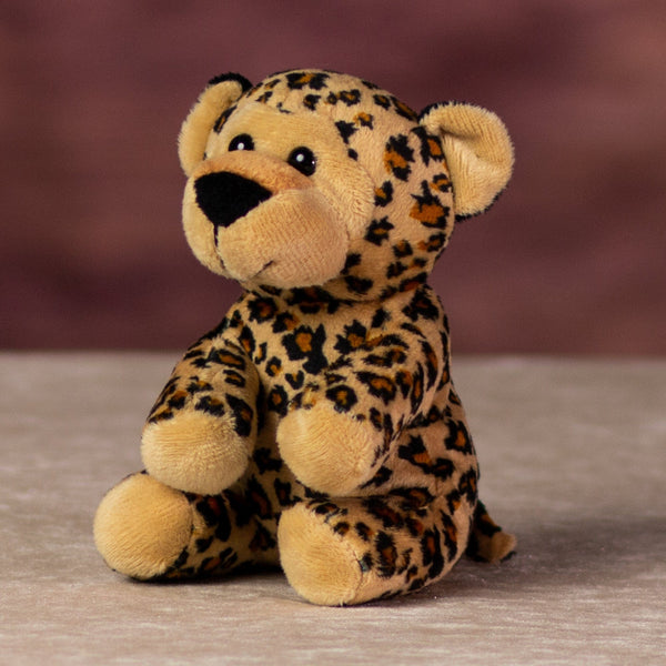 Wholesale Stuffed Animals Beanpal Leopard – Plush in a Rush - Main Image