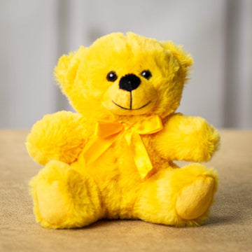 6" Bumblebee Yellow Colorama Bear