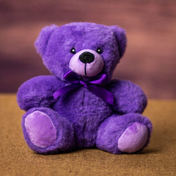 6" Purple Majesty Colorama Bear