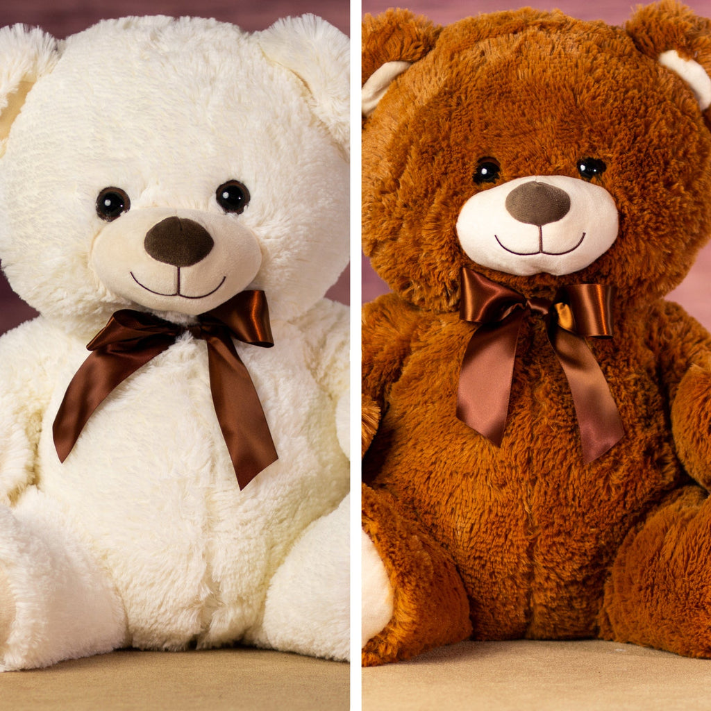 19" Classically Plush Teddy Bear Duo