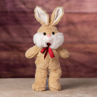 13" Small Playful Beige Rabbit