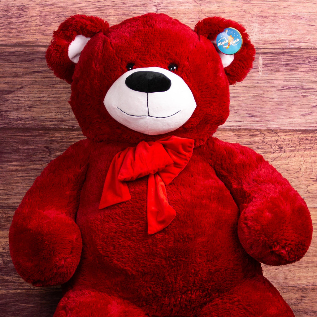 60" Giant Red Hug Bear